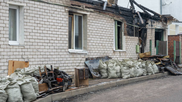 Professional Soot Cleanup technician working in Saint James City, FL